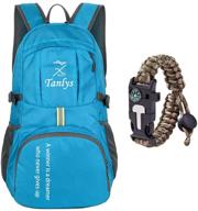 🎒 tanlys lightweight packable backpack: versatile and durable travel companion логотип