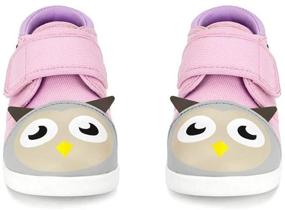 img 3 attached to 👟 Ikiki Bubblegum Boys' Adjustable Squeaker Toddler Sneaker Shoes