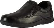 👞 nunn bush slip-on black loafers for men - trendy shoes in the loafers & slip-ons category logo