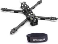 🚀 high-performance fpvdrone 295mm fpv racing drone frame: carbon fiber quadcopter for thrilling freestyle action! logo