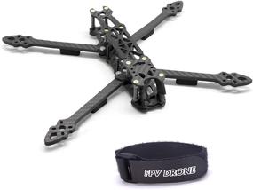 img 4 attached to 🚀 High-Performance FPVDrone 295mm FPV Racing Drone Frame: Carbon Fiber Quadcopter for Thrilling Freestyle Action!