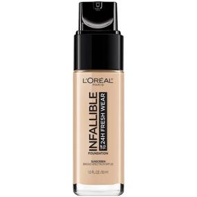 img 3 attached to 💄 L'Oreal Paris Makeup Infallible Fresh Wear Foundation - True Beige: 24 Hour Stay and 1 fl. Ounce