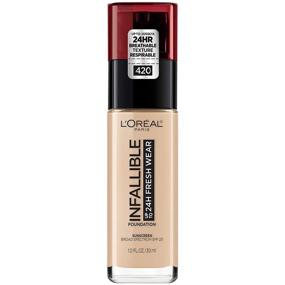 img 4 attached to 💄 L'Oreal Paris Makeup Infallible Fresh Wear Foundation - True Beige: 24 Hour Stay and 1 fl. Ounce