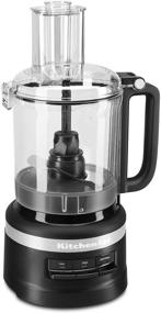 img 3 attached to 🍲 Efficiently Process Food with KitchenAid KFP0918BM Easy Store Food Processor, 9 Cup, in Sleek Black Matte