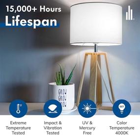 img 1 attached to 💡 Hyperikon Dimmable Daylight Lighting - Omni-Directional Bulb
