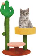 scratching activity scratcher dangling furniture logo