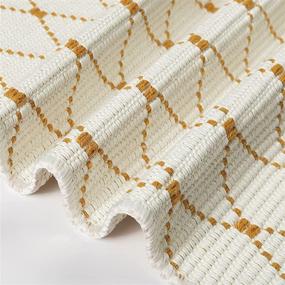 img 1 attached to Ванная комната Farmhouse Bohemian Geometric Washable