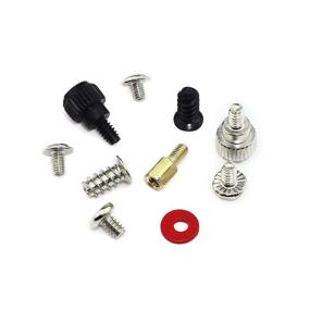 img 2 attached to 🔩 Sutemribor 300PCS PC Screw Standoffs Kit for Hard Drive, Computer Case, Motherboard, Fans, Power Graphics