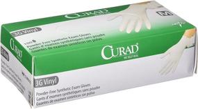 img 3 attached to 🧤 Curad - MII6CUR8235 Powder-Free Latex-Free 3G Vinyl Exam Gloves, Medium, 100 Count" - revised: "Curad Powder-Free Latex-Free Vinyl Exam Gloves, Medium, 100 Count (MII6CUR8235)