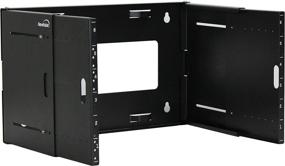 img 4 attached to 🔌 NavePoint Extendable Network Equipment Rack - 6U Wall Mount Bracket with Threaded Standard 19 Inch