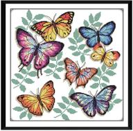 goldeal stamped embroidery needlepoint butterflies logo
