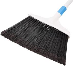 img 3 attached to Blue and White Heavy-Duty Broom by Amazon Basics