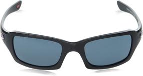 img 3 attached to Rectangular Sunglasses for Men - Oakley OO9238 Fives Squared