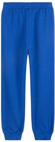 img 3 attached to 👖 UNACOO Kids Fleece Sweatpants for Boys and Girls - Active Jogger Pants (Ages 3-12 Years)