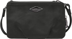 img 4 attached to 👜 Travelon Parkview Double Crossbody Handbags & Wallets with Anti-Theft Feature