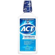 🌿 act soothing mint dry mouth anticavity fluoride mouthwash 33.8 oz - pack of 3 logo