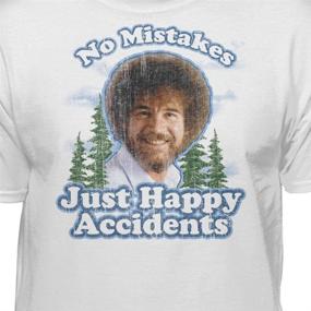 img 3 attached to 🎨 Bob Ross Art Inspired Unisex T-shirt | Men's and Women's Apparel - T-Shirts & Tanks