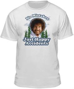 img 4 attached to 🎨 Bob Ross Art Inspired Unisex T-shirt | Men's and Women's Apparel - T-Shirts & Tanks