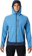 stay comfortable and protected: mountain hardwear stretch ozonic horizon men's active wear logo