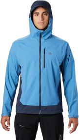 img 4 attached to Stay Comfortable and Protected: Mountain Hardwear Stretch Ozonic Horizon Men's Active Wear