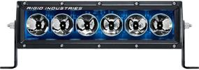 img 3 attached to 💡 Enhanced Visibility: Rigid Industries 21001 10&#34; Radiance Backlight Light Bar in Striking Blue Hue