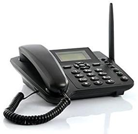 img 4 attached to 📞 Wired or Wireless? Experience the Freedom with our Quadband GSM Desk Phone, including SMS Function!