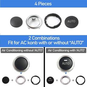 img 2 attached to 🔧 Jaronx Auto Temperature Adjustment Knob Repair Kit for BMW 5/6/7 Series & X5/X6 - Restore Climate Control with Ease