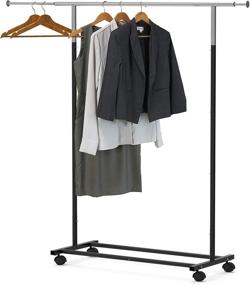 img 2 attached to 👔 Efficiently Organize Your Wardrobe with the Simple Houseware Standard Rod Garment Rack