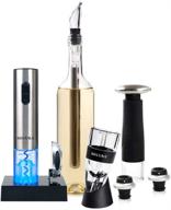 🍷 secura 12-piece wine accessories set: electric wine opener, foil cutter, aerator, vacuum pump & stoppers - ultimate wine tool kit logo