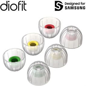 img 1 attached to Diofit/Galaxy Buds2/Buds Plus, разработанные для Samsung/Beats Studio Buds Стандартные ушные накладки для утечки звука (SML 3 комплекта)