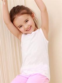 img 1 attached to 👕 Zegoo Organic Muscle Toddler Girls Clothing - Tops, Tees & Blouses