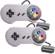 🎮 veanic 2-pack replacement snes gamepad controllers - compatible with 7 pin connector logo