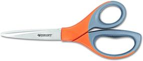 img 1 attached to ✂️ Precision Cutting with Westcott Elite Stainless Steel Straight Shears, 8 Inches