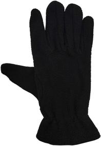 img 3 attached to 🔥 Warm up with our Unisex Assorted Men's Winter Fleece Gloves and Accessories!