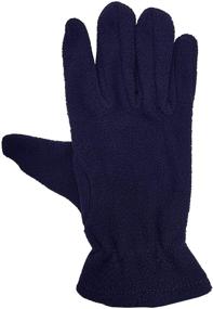 img 1 attached to 🔥 Warm up with our Unisex Assorted Men's Winter Fleece Gloves and Accessories!