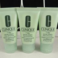 💆 bundle deal: 3 clinique 7 day scrub cream rinse-off formula 30ml - perfect for daily exfoliation! logo