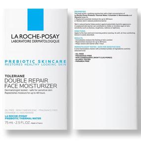 img 3 attached to 🧴 La Roche-Posay Toleriane Double Repair Face Moisturizer: Ceramide & Niacinamide Daily Cream for All Skin Types, Oil-Free & Fragrance-Free