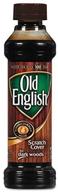 🪑 no scent scratch cover polish dark wood 8 oz. liquid - transform aging furniture with old english logo