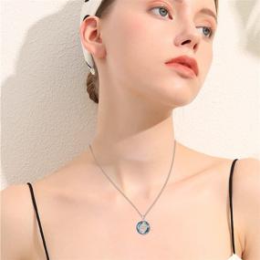 img 3 attached to 💎 TUGHRA Cross Necklace Crystals Pendant: Stylish 925 Sterling Silver Jewelry for Women & Girls. Perfect Christmas Gift Idea!