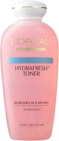 img 3 attached to 🌿 L'Oreal Paris Skincare HydraFresh Toner - Alcohol Free, Pro-Vitamin B5 Toner