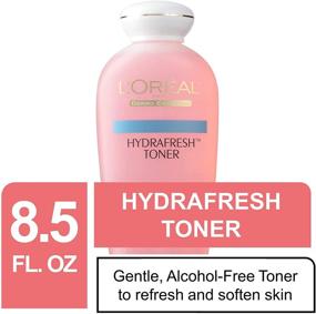 img 1 attached to 🌿 L'Oreal Paris Skincare HydraFresh Toner - Alcohol Free, Pro-Vitamin B5 Toner