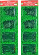 зеленые декоративные крючки, размеры в упаковке логотип