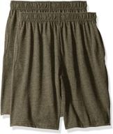 hanes jersey short light steel boys' clothing for shorts logo