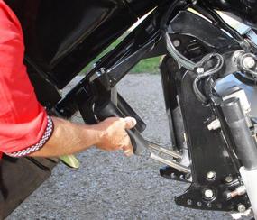 img 1 attached to RITE-HITE New Motor Holder: Enhanced Stabilization for Outboard Motors with Dual Trim Cylinders and Convenient Allen Wrench Integration