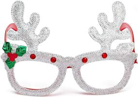 img 3 attached to 🎄 Christmas Party Must-Haves: Festive Glasses & Holiday Accessories (Bulk Pack of 24)