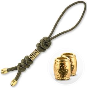 img 4 attached to 🔪 Zeus Tactical Lanyard for Knives - M-Tac Paracord Lanyard with Beads