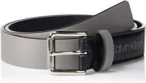 img 1 attached to Calvin Klein Boys 32MM Silverware Boys' Accessories for Belts