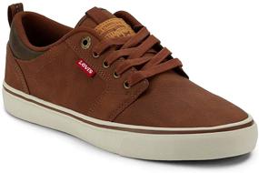 img 4 attached to Levis Shoes Alpine Tumbled Brown Men's Shoes for Fashion Sneakers