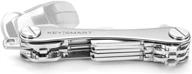 🔑 streamline your keys with the stylish keysmart compact keychain organizer titanium logo