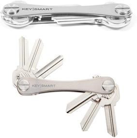img 3 attached to 🔑 Streamline Your Keys with the Stylish KeySmart Compact Keychain Organizer Titanium